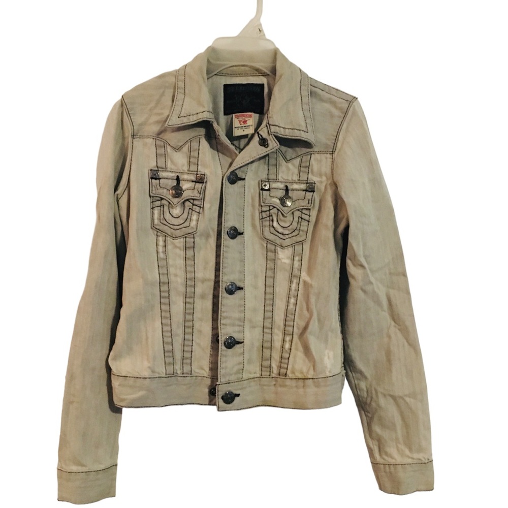 True Religion Jimmy super T jean jacket